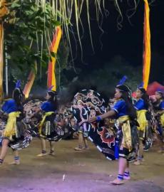 PENTAS JATHILAN DALAM RANGKA BERSIH DUSUN TEGUHAN